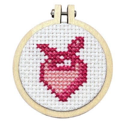 It's a femininomenom! Mini Matchbox Cross Stitch Kit