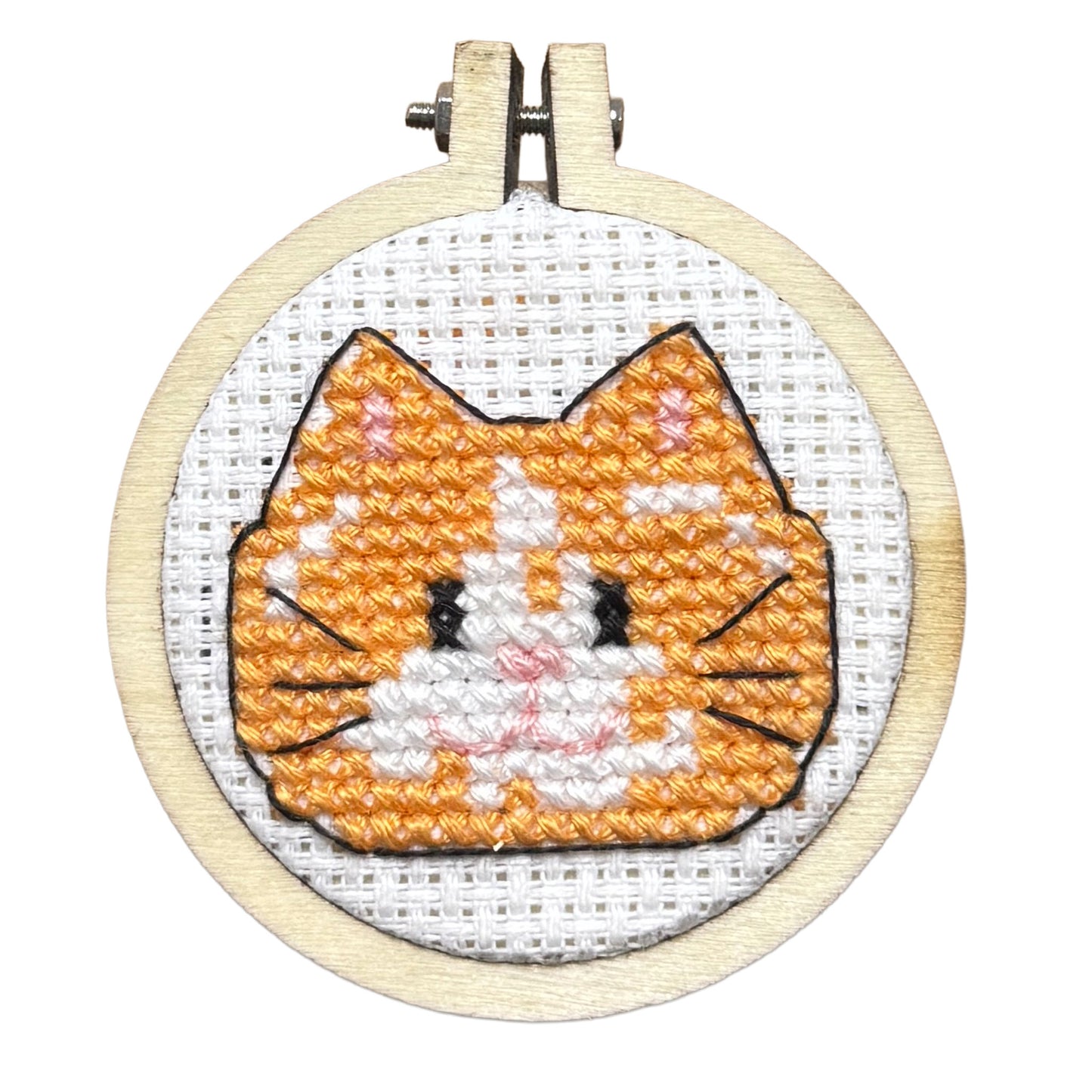 Keep Calm & Purr On! Mini Matchbox Cross Stitch Kit