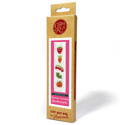 Kitchen Garden Cross Stitch Bookmark Kit