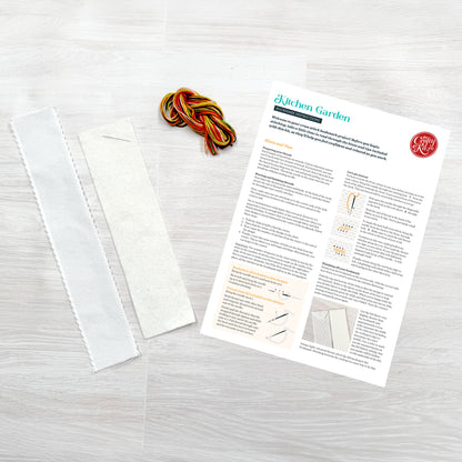 Kitchen Garden Cross Stitch Bookmark Kit
