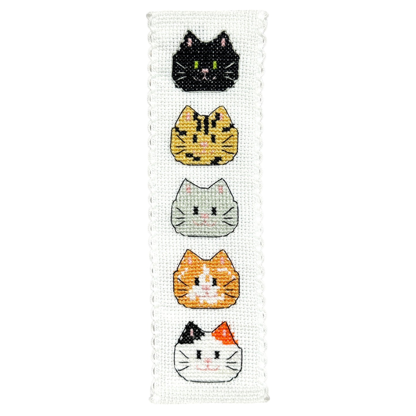 Kitty Cats Cross Stitch Bookmark Kit