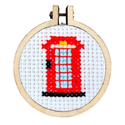London Calling! Mini Matchbox Cross Stitch Kit