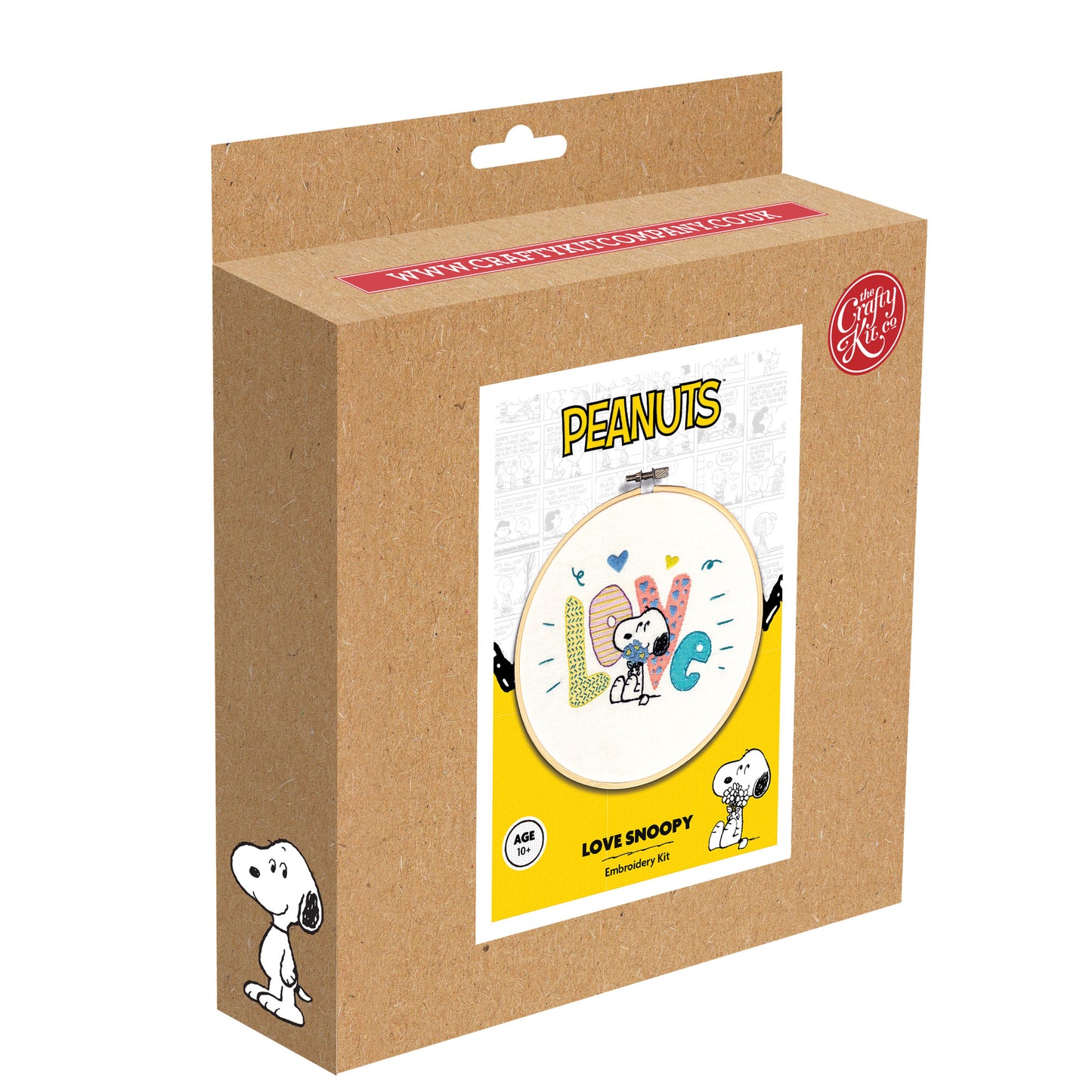 Peanuts - Love Snoopy Embroidery Kit