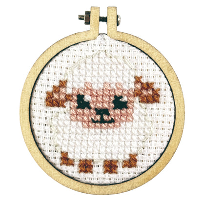 Love Ewe! Mini Matchbox Cross Stitch Kit
