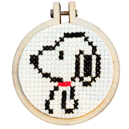 Peanuts - Love from Snoopy Mini Matchbox Cross Stitch Kit