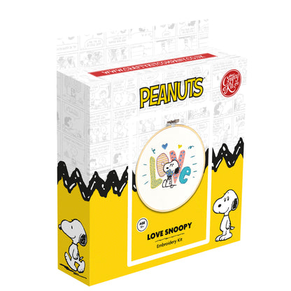 Peanuts - Love Snoopy Embroidery Kit