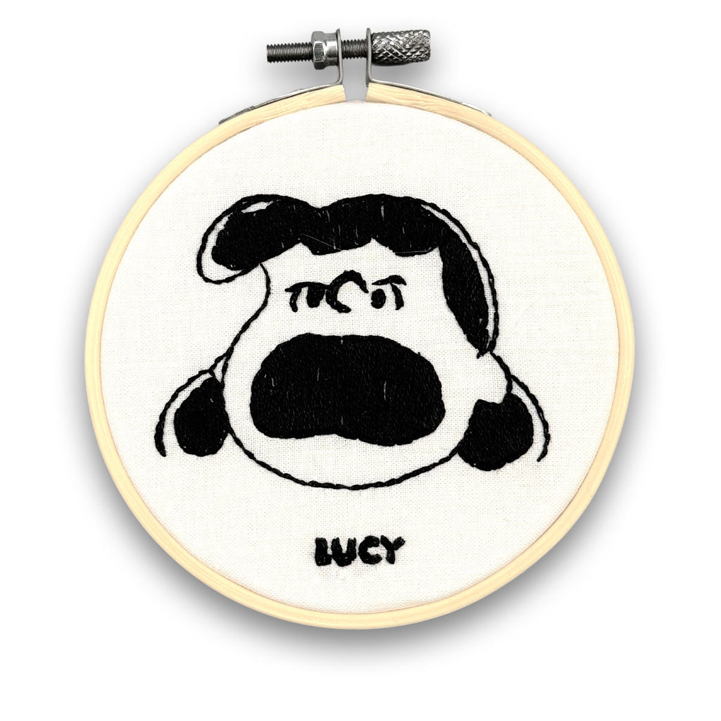 Peanuts - Lucy Mini Embroidery Kit