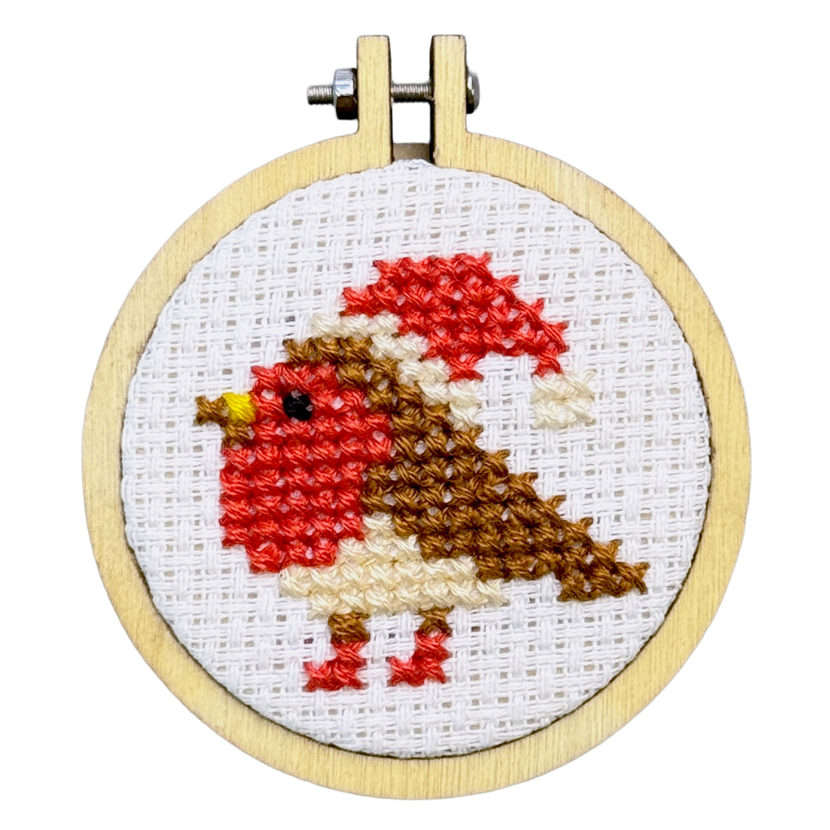 Merry Tweetmas! Mini Matchbox Cross Stitch Kit