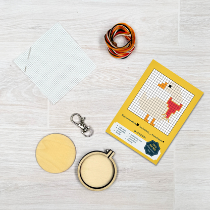Merry Honk-mas! Mini Matchbox Cross Stitch Kit