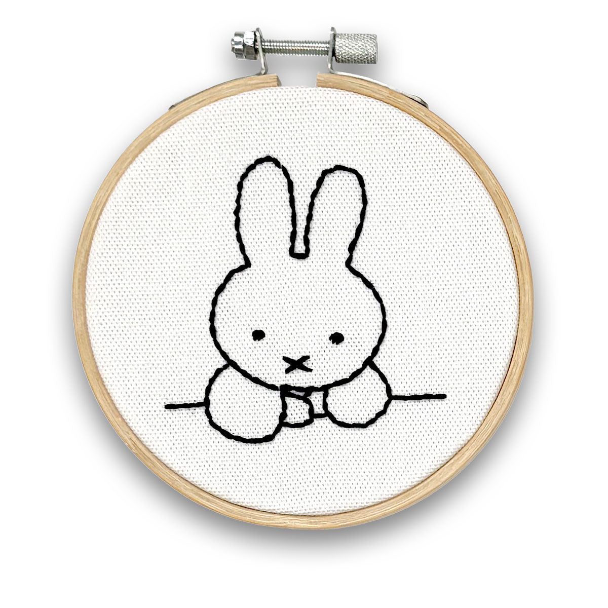 Miffy at the Table Mini Embroidery Kit The Crafty Kit Company