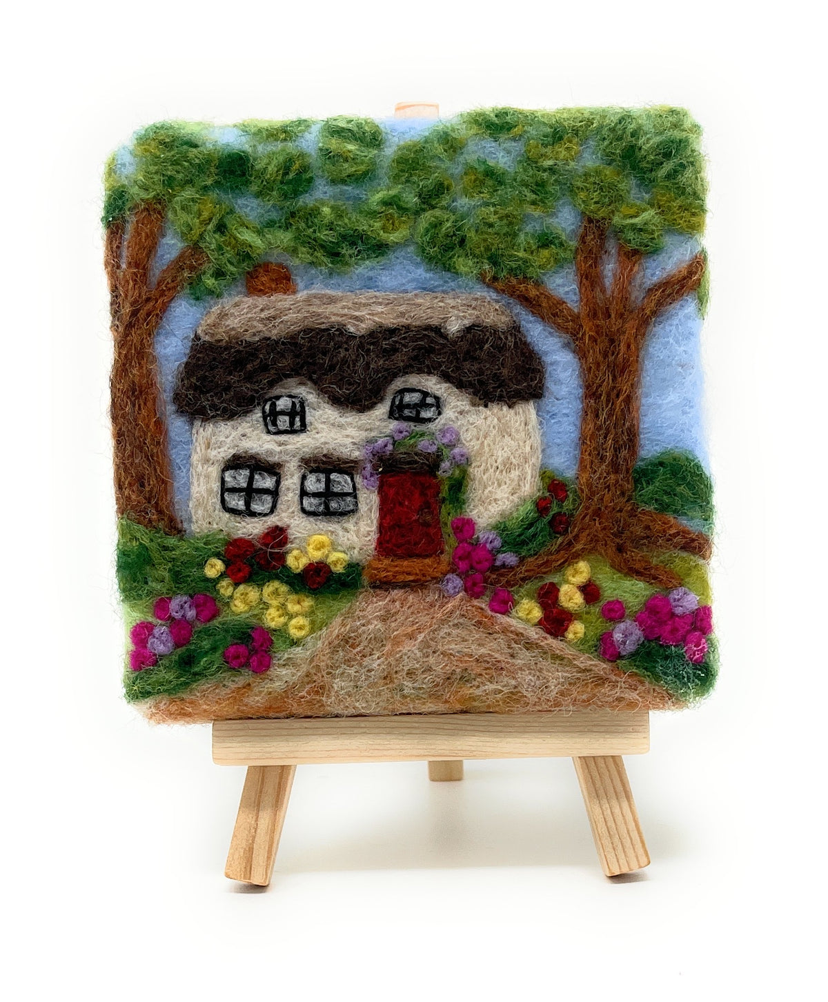 Mini Masterpiece Needle Felting Kit Thatched Cottage The Crafty Kit