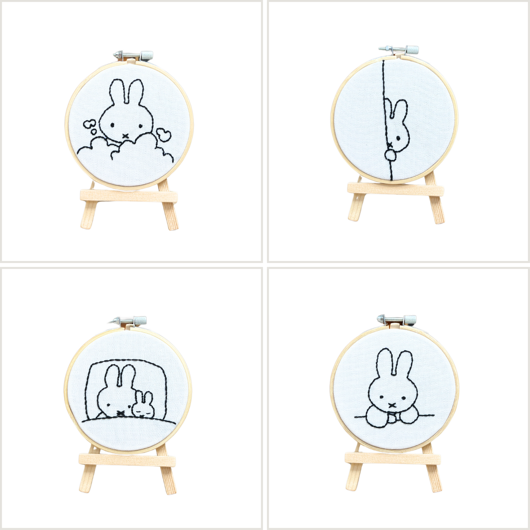 Miffy Thread String Miffy Embroidery – The Crafty Kit Company