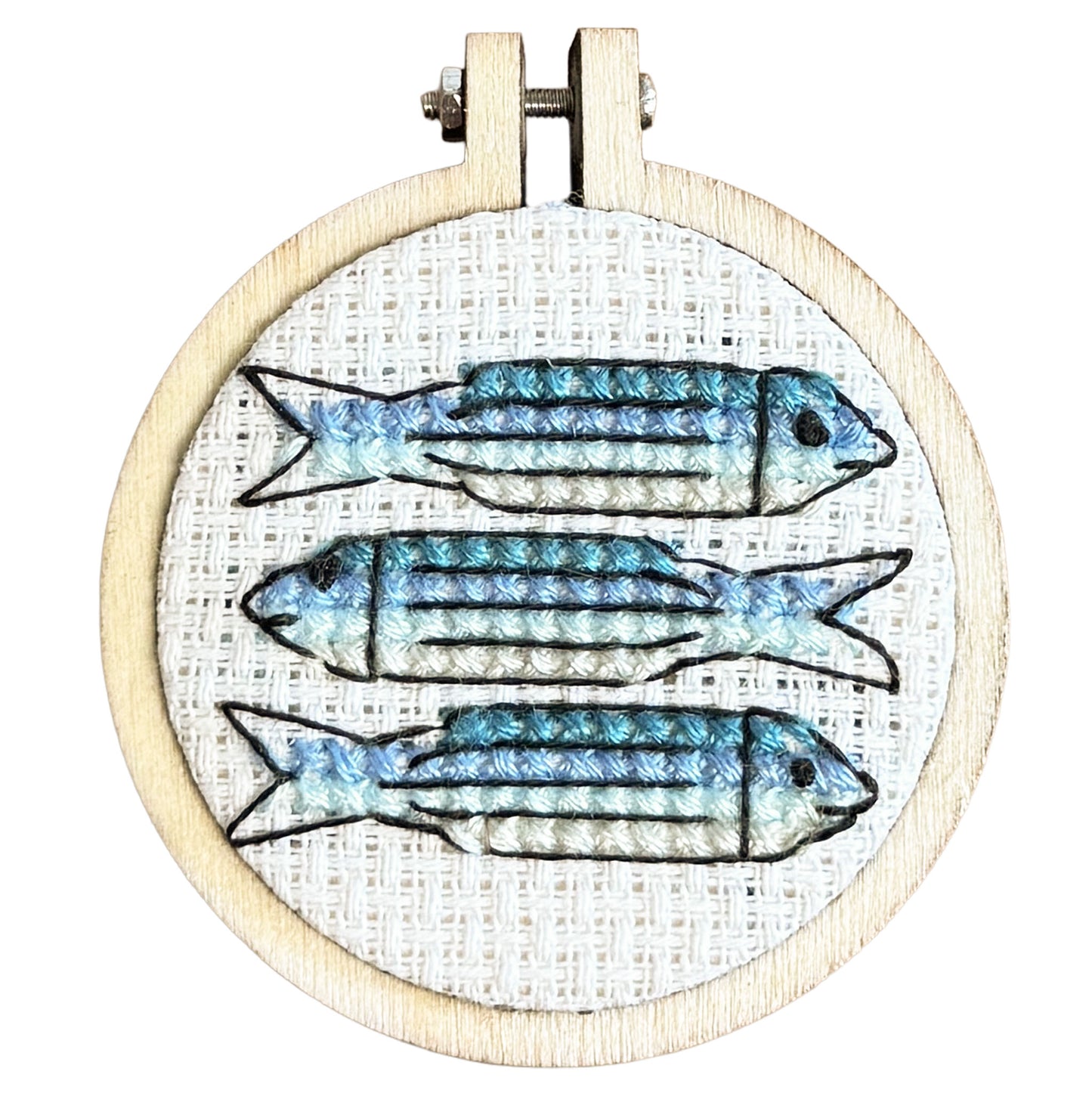 Packed with Love! Seaside Mini Matchbox Cross Stitch Kit