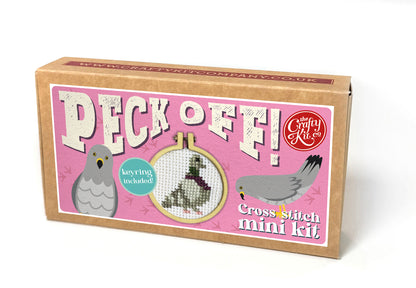 Peck Off! Mini Matchbox Cross Stitch Kit