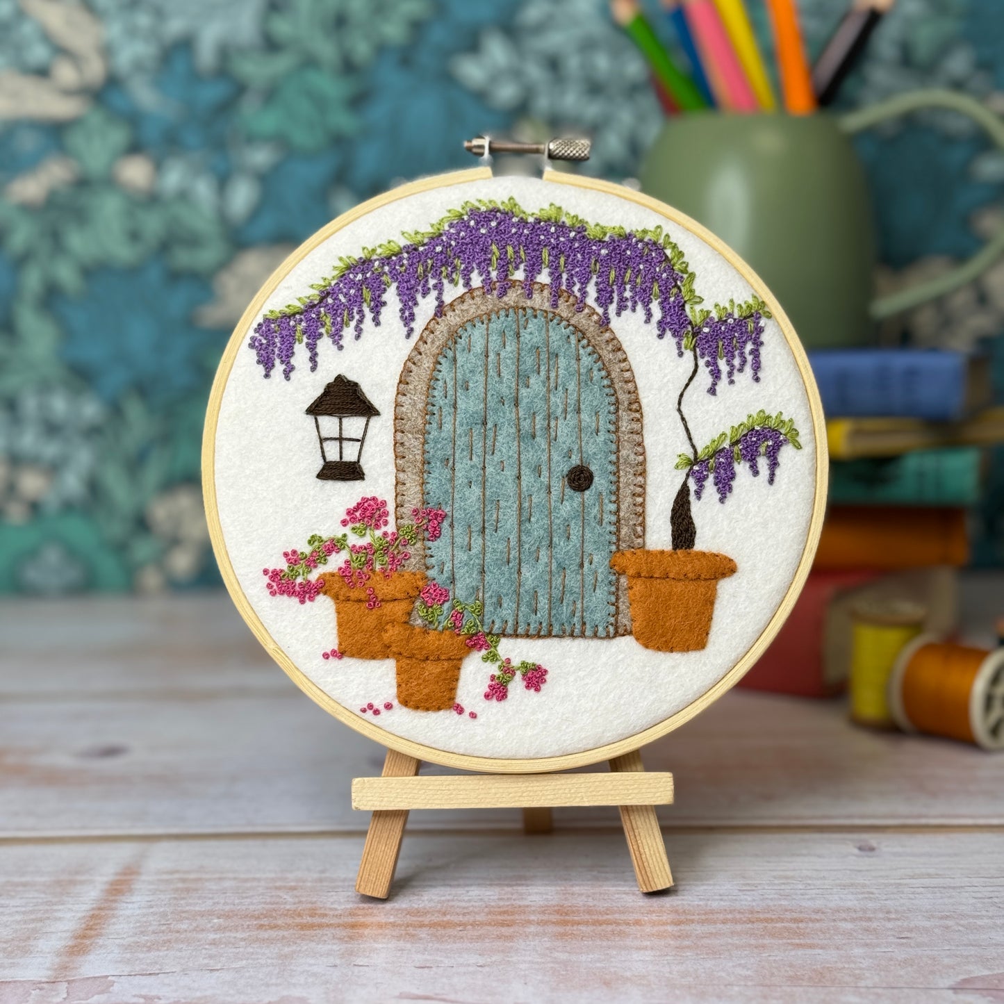 Wisteria Doorway Appliqué Kit