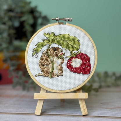 Beatrix Potter - Timmy Willie Mini Cross Stitch Kit