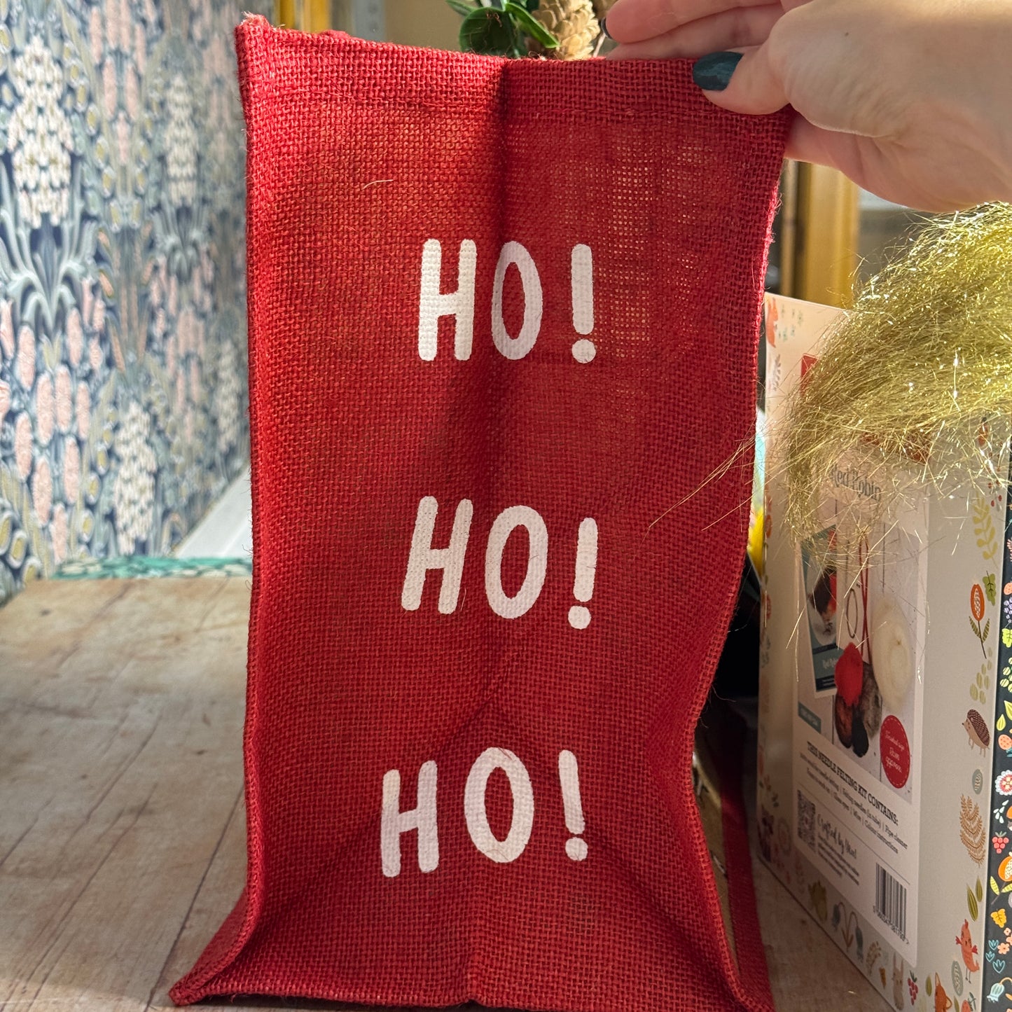 Santa's Bag of Needle Felt Goodies