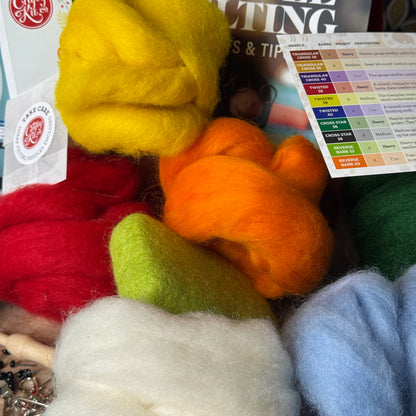 Santa's Bag of Needle Felt Goodies