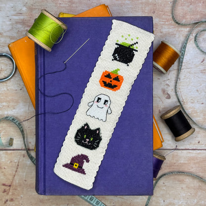 Hallowe'en Cross Stitch Bookmark Kit