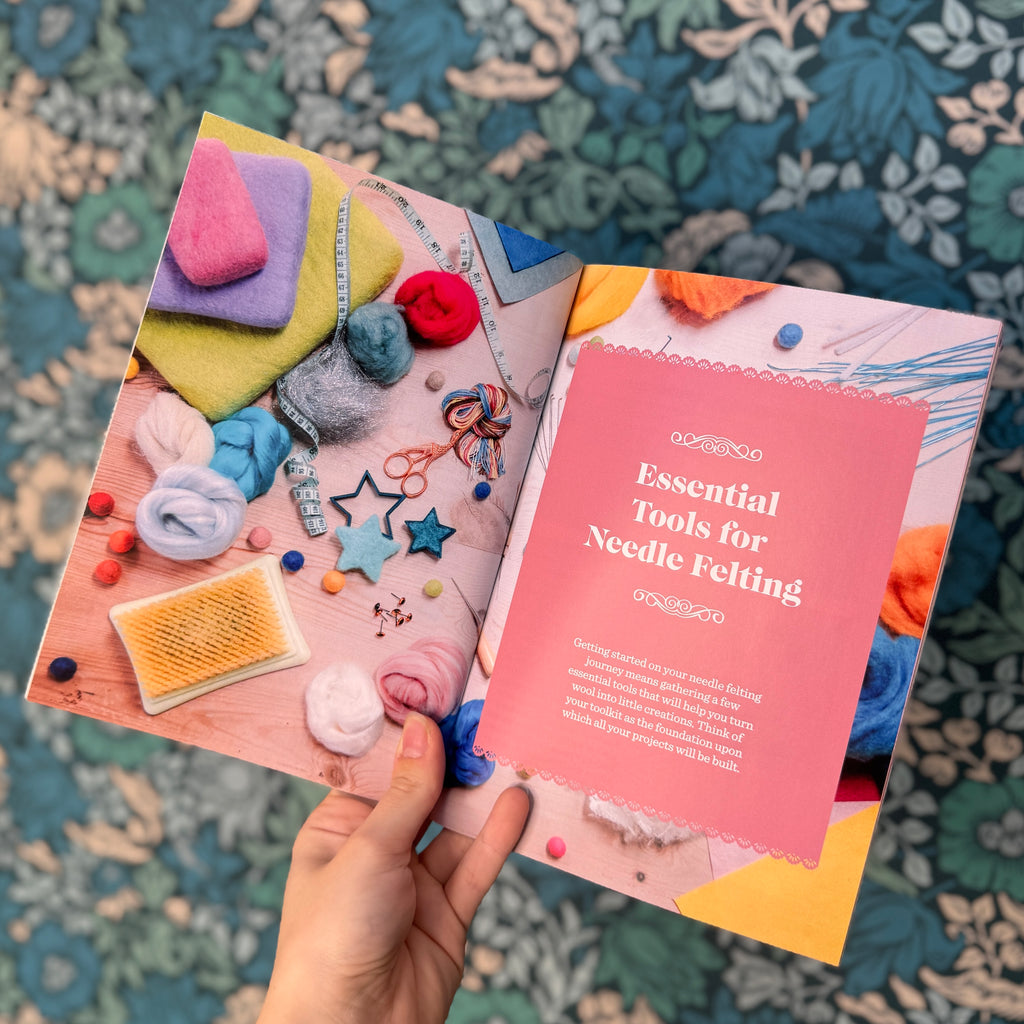 Needle Felting Hints & Tips Booklet The Crafty Kit Company
