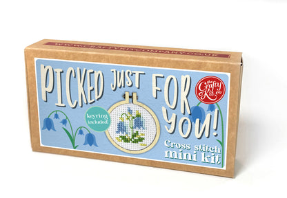 Picked Just for You! Mini Matchbox Cross Stitch Kit