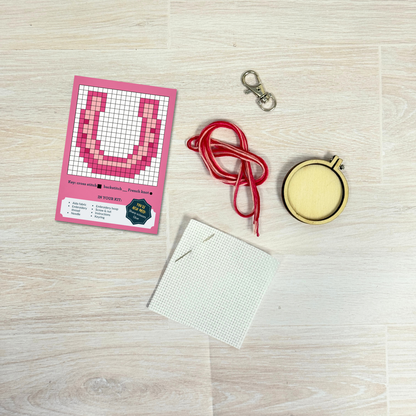 Good Luck, Babe! Mini Matchbox Cross Stitch Kit