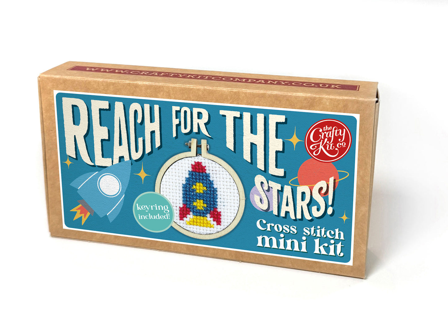 Reach for the Stars! Mini Matchbox Cross Stitch Kit