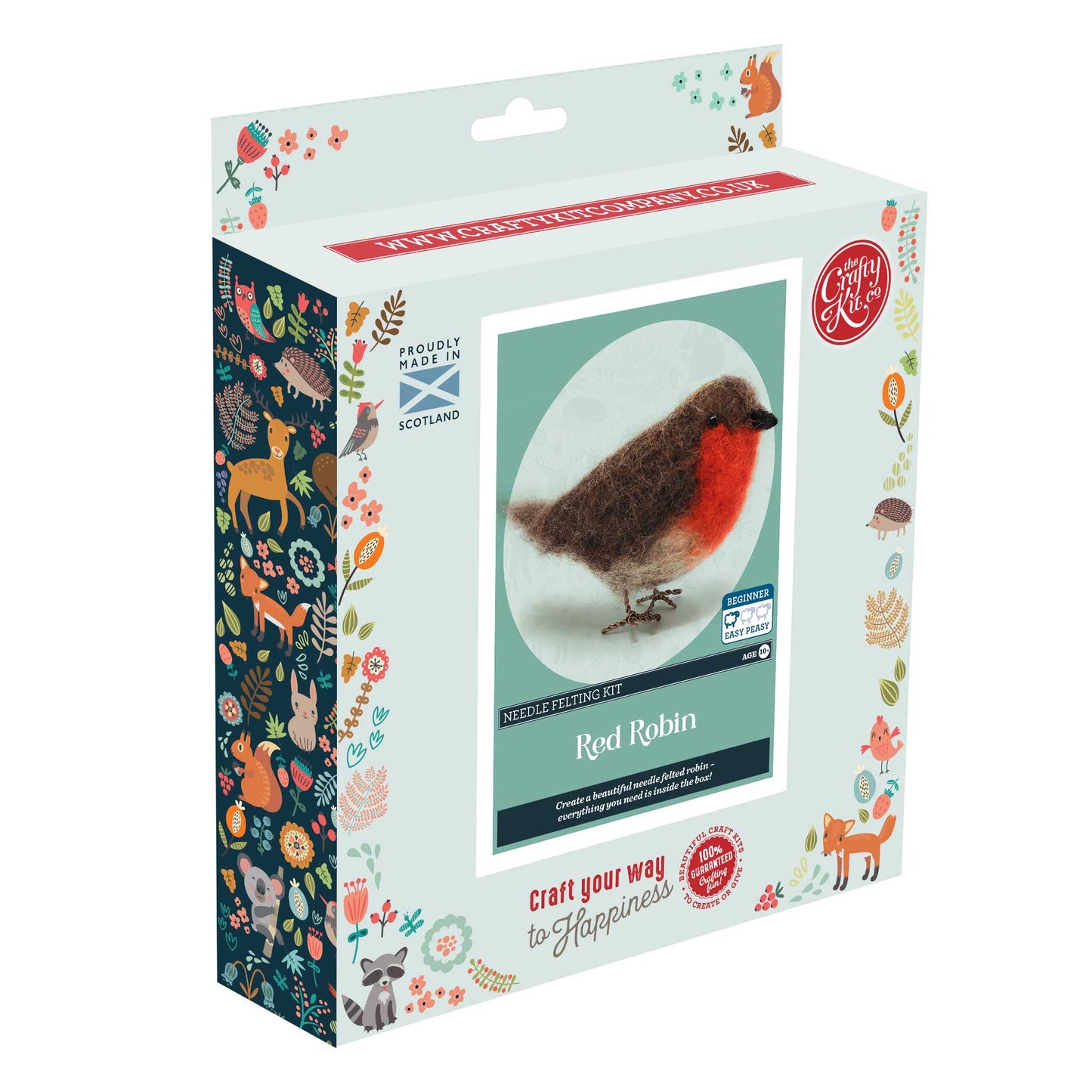 British Birds Robin Needle Felting Craft Kit