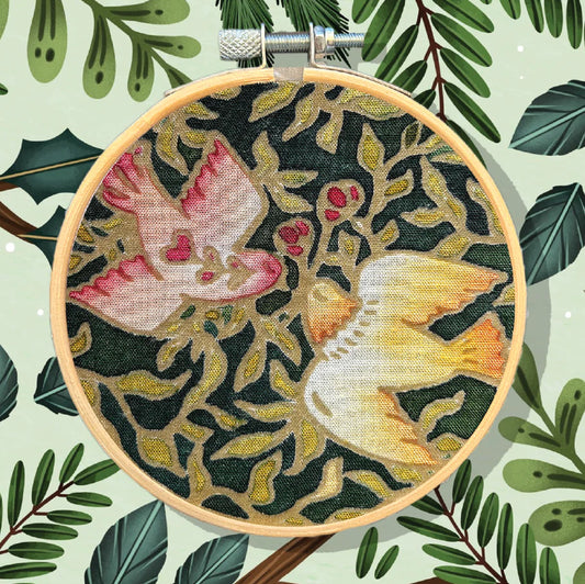 Forest Doves Mini Batik Craft Kit