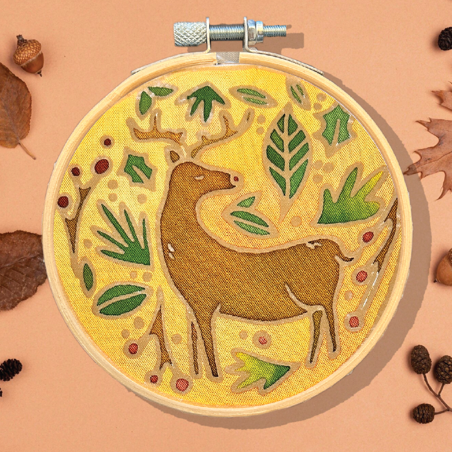 Rudolph Reindeer Mini Batik Craft Kit