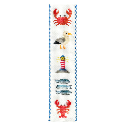 Seaside Stories Cross Stitch Bookmark Kit