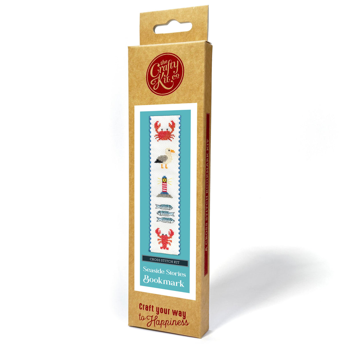Seaside Stories Cross Stitch Bookmark Kit