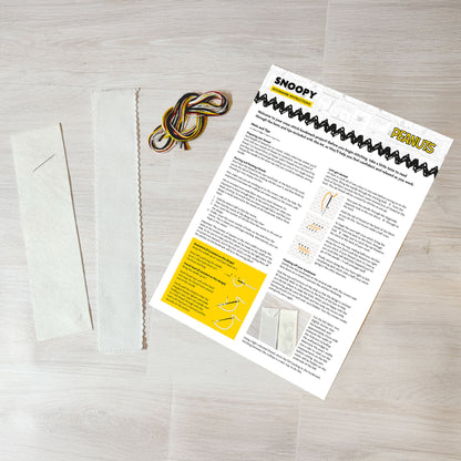 Peanuts - Snoopy Cross Stitch Bookmark Kit