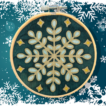 Snowflake Mini Batik Craft Kit