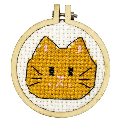 So Grateful Furr You Mini Matchbox Cross Stitch Kit