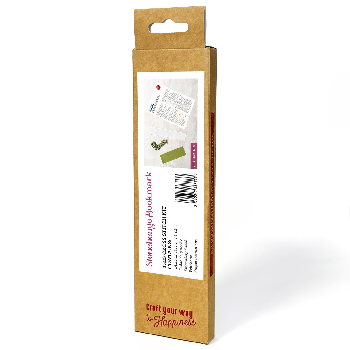 Stonehenge Cross Stitch Bookmark Kit