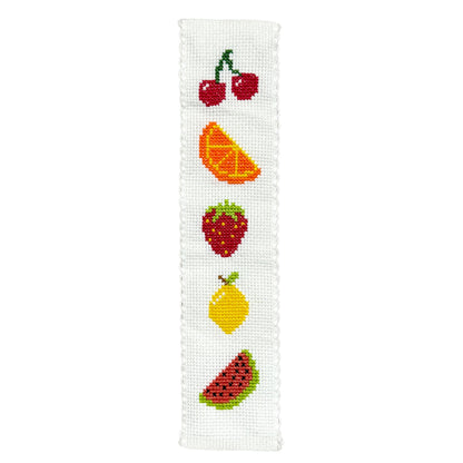 Summer Fruits Cross Stitch Bookmark Kit