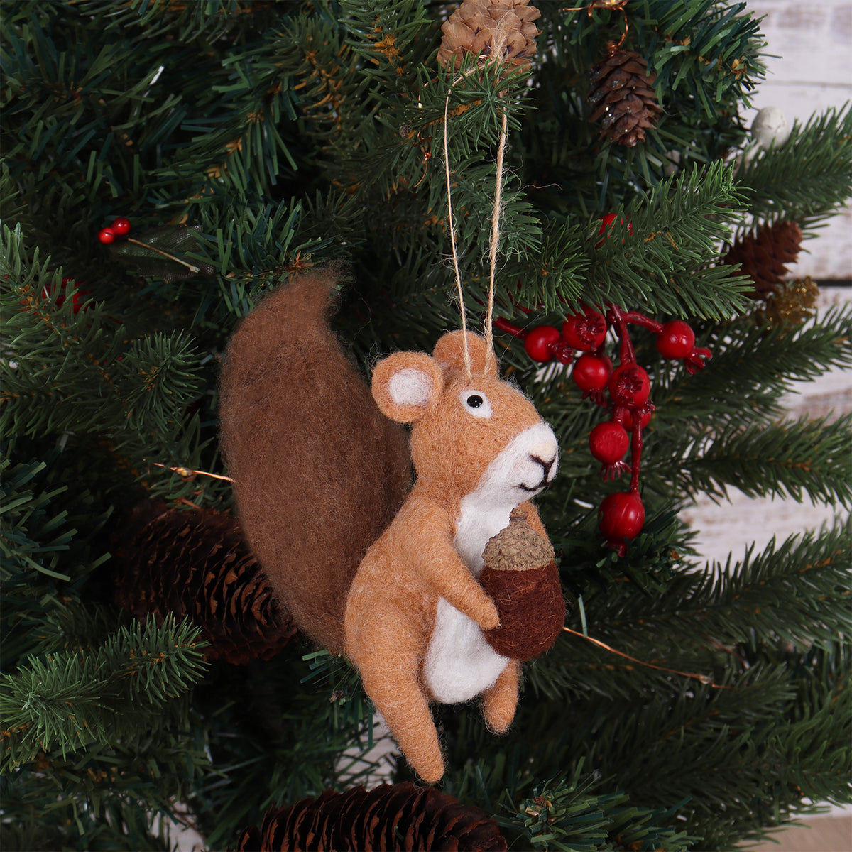 Trimits Squirrel Needle Felt Decoration Craft Kit