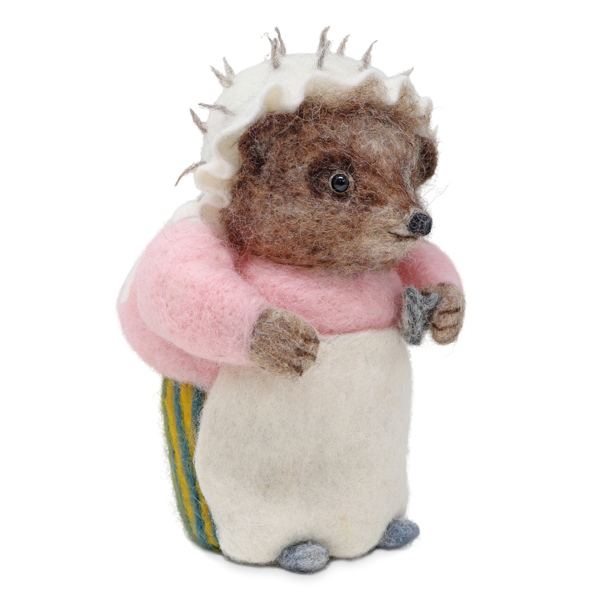 Mrs. TiggyWinkle Ironing Needle Felting Craft Kit The Crafty Kit Company