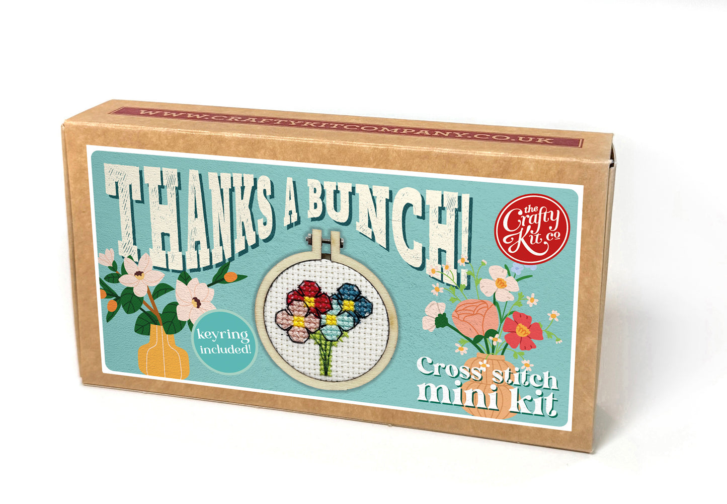 Thanks a Bunch! Mini Matchbox Cross Stitch Kit