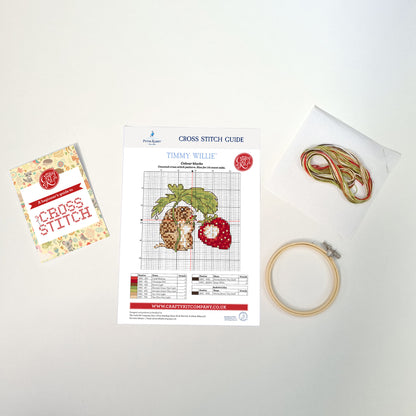 Beatrix Potter - Timmy Willie Mini Cross Stitch Kit