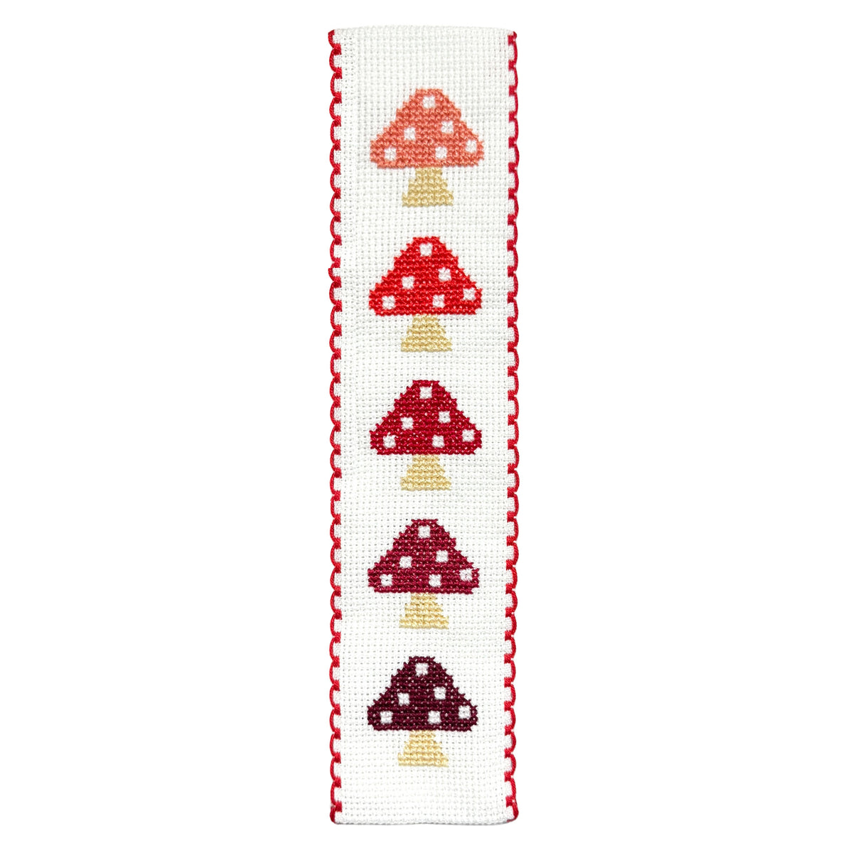 Toadstools Cross Stitch Bookmark Kit