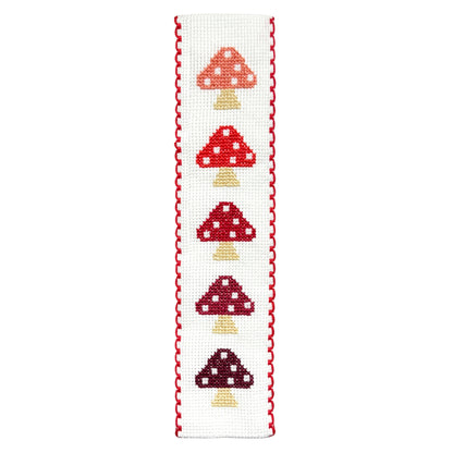 Toadstools Cross Stitch Bookmark Kit