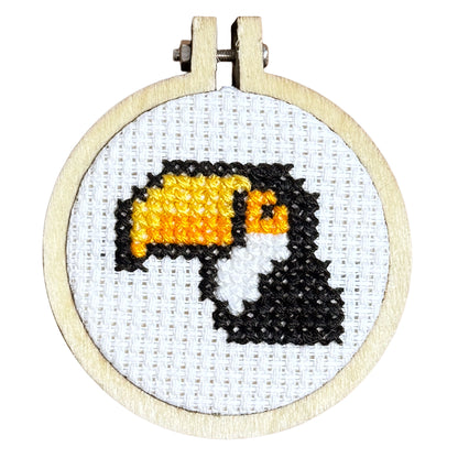 Toucan Make Me Smile! Mini Matchbox Cross Stitch Kit