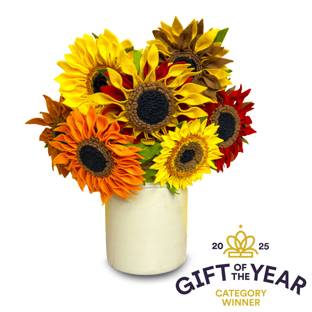 Van Gogh's Felt Sunflowers Kit