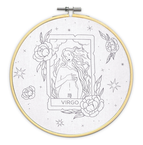Signs of the Zodiac - Virgo Embroidery Kit