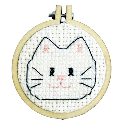 We're Purr-fect Together! Mini Matchbox Cross Stitch Kit