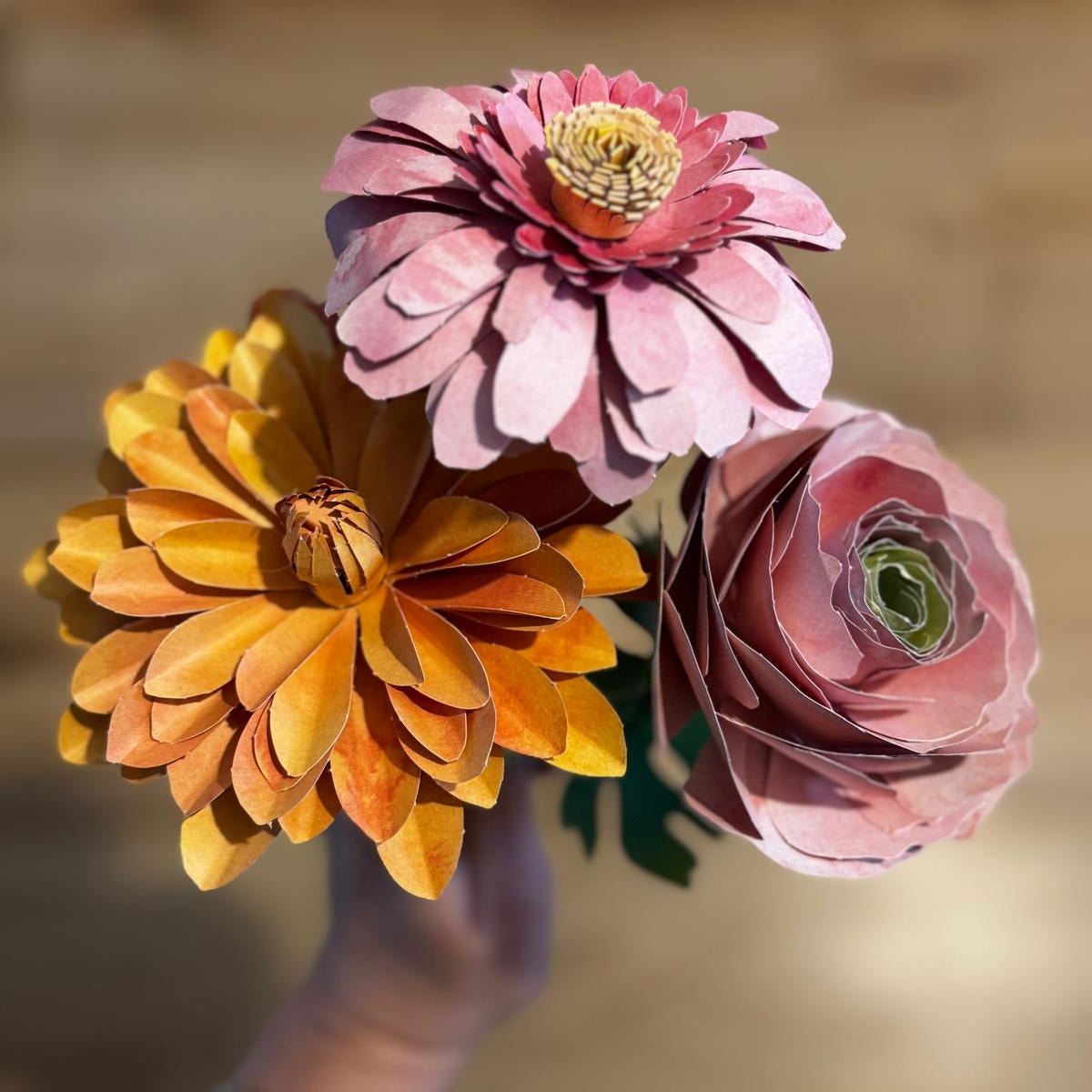 The Bouquet in a Book