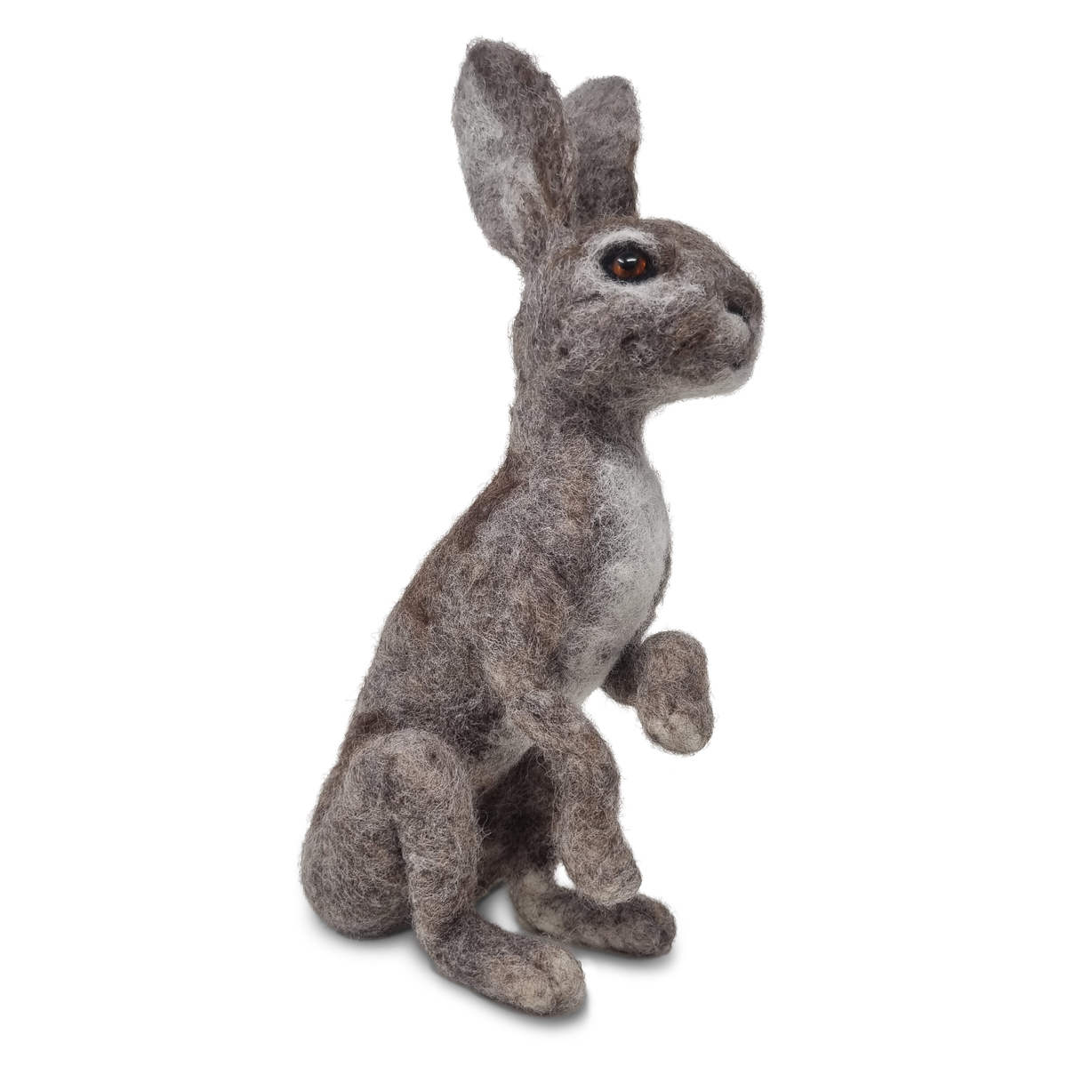 Wild Scottish Hare Needle Felting Craft Kit The Crafty Kit Company