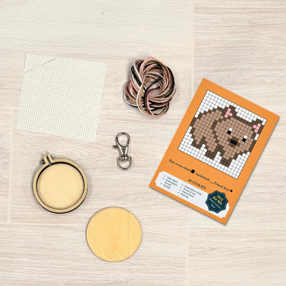 Greetings from Dandenong Ranges Mini Matchbox Cross Stitch Kit